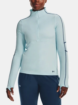 Under Armour T-Shirt UA Train CW 1/2 Zip-BLU - Women