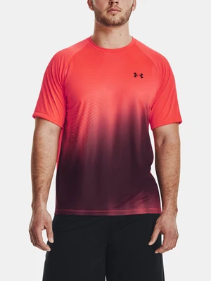 Under Armour T-Shirt UA Tech Fade SS-RED - Men