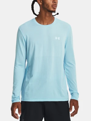 Under Armour T-Shirt UA SEAMLESS STRIDE LS-BLU - men