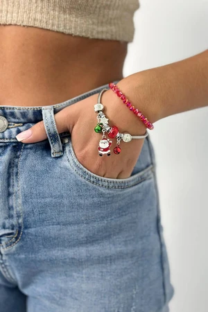 Santa Claus Christmas Bracelet