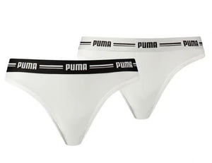 2PACK women's panties Brazilian Puma white