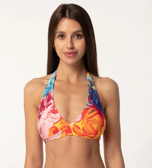 Aloha From Deer Woman's Paintjob Halter Neck Bikini Top BTH AFD325