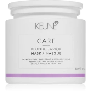 Keune Care Blonde Savior Mask hydratačná maska pre odfarbené vlasy 500 ml