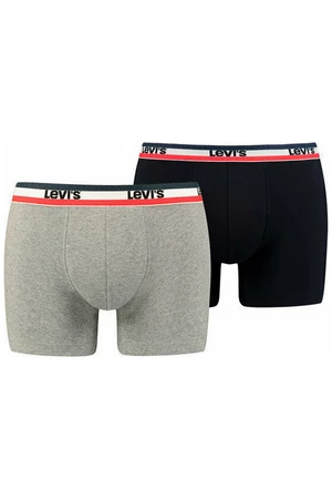 2PACK pánské boxerky Levis vícebarevné