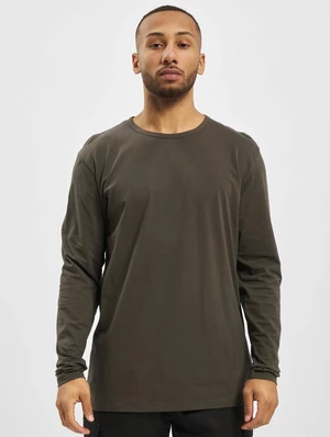 Longsleeve Basic in olive