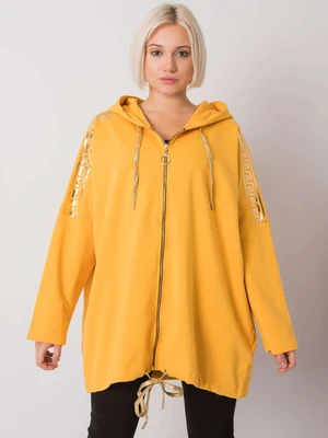 Yellow Zipped Athens Sweatshirt