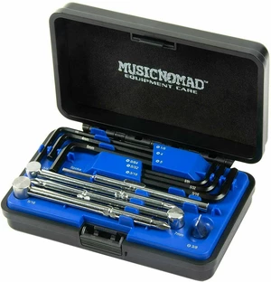 MusicNomad MN235 Premium Guitar Tech Truss Rod Wrench Set Strumento di manutenzione della chitarra