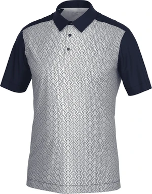 Galvin Green Mile Mens Breathable Short Sleeve Shirt Navy/Cool Grey M Chemise polo