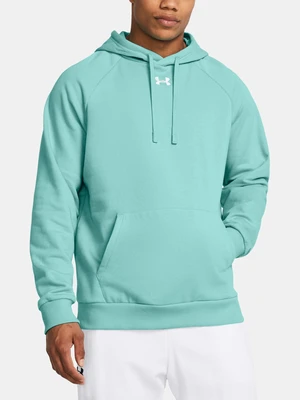 Under Armour Mikina UA Rival Fleece Hoodie-GRN - Pánské