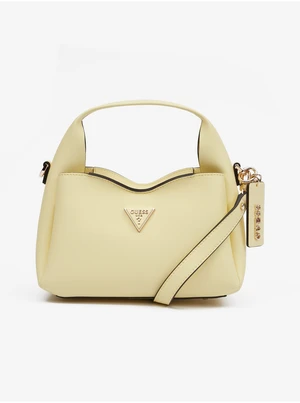 Světle žlutá dámská crossbody kabelka Guess Iwona - Dámské