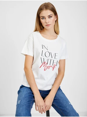 White Women's T-Shirt ORSAY - Women