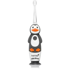 Brush Baby WildOnes WildOne elektrický zubní kartáček + 2 náhradní hlavice pro děti Penguin 1 ks