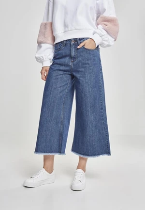 Women's jeans Culotte - blue