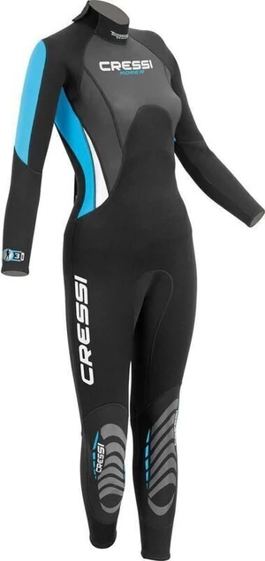 Cressi Traje de neopreno Morea Lady 3.0 Black/Turquoise S