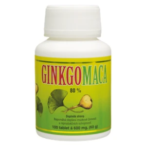 HEMANN Ginkgo maca 80% 100 tablet