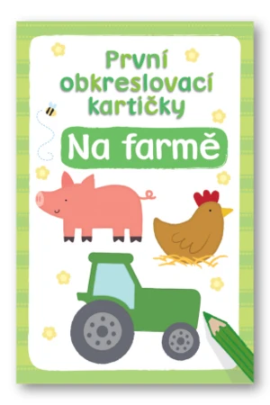 První obkreslovací kartičky – Na farmě