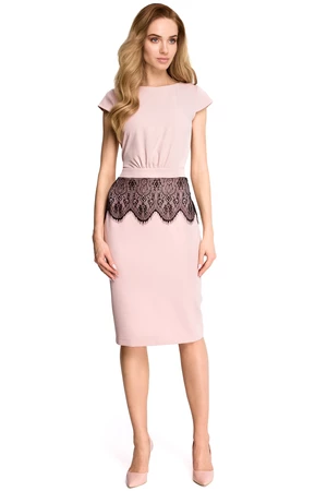 Stylove Woman's Dress S108 Powder