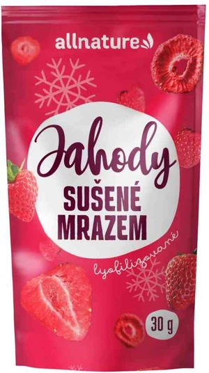 Allnature Jahody sušené mrazom