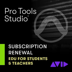 AVID Pro Tools Studio Annual Paid Annual Subscription - EDU (Renewal) (Produit numérique)