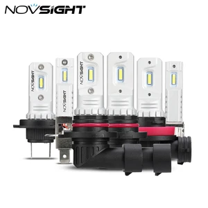 2PCS NOVSIGHT Car Fog Light 6000K Driving Lamp 2000Lm H11 H7 LED Car Lights LED Bulbs H1 H3 9005 9006 Daytime Running Lights