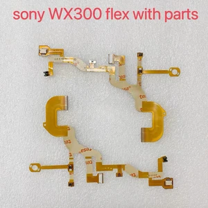 1pcs New for SONY DSC-WX300 WX350 Lens Base Rear Assembly Cable Components + Sensor + Socket Accessories Repair Part