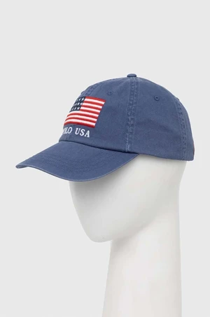 Bavlněná baseballová čepice Polo Ralph Lauren s aplikací