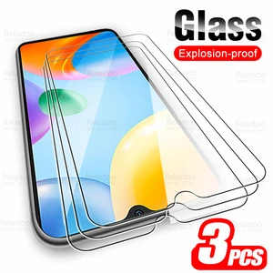 3pcs Protective Glass For Xiaomi Redmi 10C Tempered Glass Redmi10C Radmi Redme 10 C C10 6.71" Screen Protector Safety Phone Film