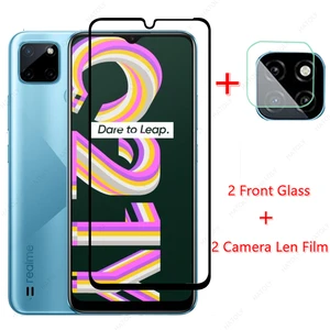 Tempered Glass for Realme C21Y Glass for Realme C21Y Screen Protector Camera Len Film for Realme C21 C25 C11 2021 Narzo 30 GT 5G