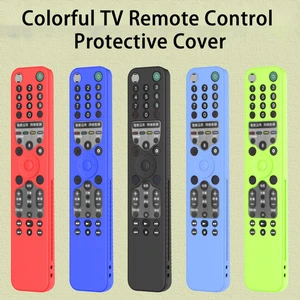 Smart TV Remote Control Cover Silicone Protective Case Shockproof Dustproof Sleeve High Toughness for Sony RMF TX600C/P/U/E