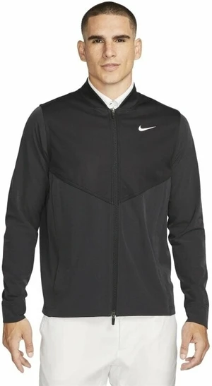 Nike Tour Essential Mens Golf Jacket Black/Black/White M Chaqueta