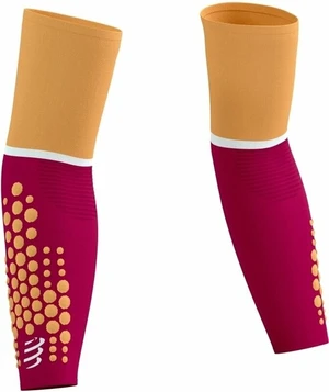 Compressport ArmForce Ultralight Persian Red/Blazing Orange T3 Futókar melegítők