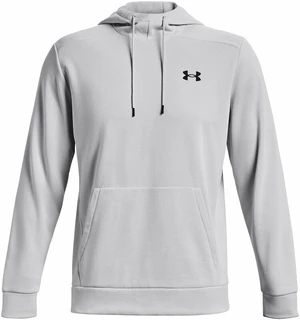 Under Armour Men's Armour Fleece Hoodie Halo Gray/Black 2XL Fitness sweat à capuche