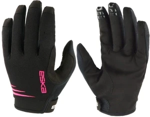 Eska Pure Black/Pink 9 Rękawice kolarskie