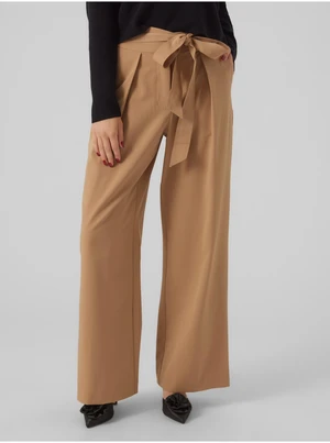 Beige Women's Pants AWARE by VERO MODA Gaia - Women