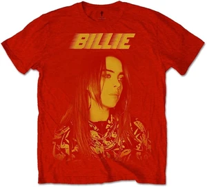 Billie Eilish Koszulka Racer Logo Jumbo Unisex Red S