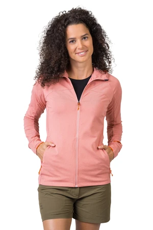 Women's functional sweatshirt Hannah ELI HOODY rosette mel