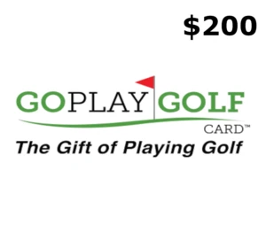 Go Play Golf $200 Gift Card US