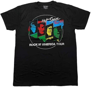 Queen T-shirt Hot Space Tour '82 Unisex Black S