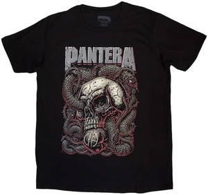 Pantera T-shirt Serpent Skull Unisex Black XL