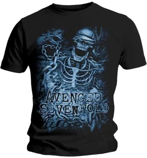 Avenged Sevenfold Camiseta de manga corta Chained Skeleton Unisex Black M