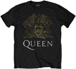 Queen Ing Crest Unisex Black 2XL