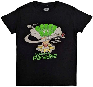 Green Day T-Shirt Welcome to Paradise Unisex Black M