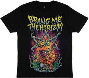 Bring Me The Horizon Maglietta Smoking Dinosaur Unisex Black XL