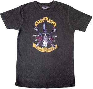 Guns N' Roses Tricou Appetite Washed Unisex Dip-Dye on Black M