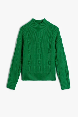 Koton Girl's Green Sweater