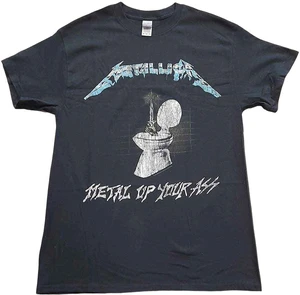 Metallica Tricou Metal Up Your Ass Unisex Black S