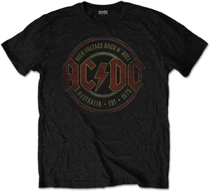 AC/DC Camiseta de manga corta Est. 1973 Unisex Black S