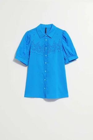 WOMEN'S SHIRT L-KO-4040 FRESH BLUE