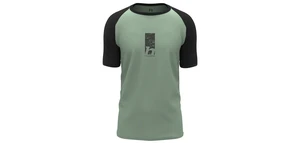 Men&#039;s short-sleeved T-shirt Hannah TAREGAN anthracite/lily pad