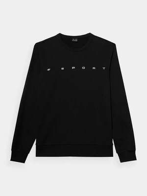 Men's 4F Cotton Sweatshirt - Black